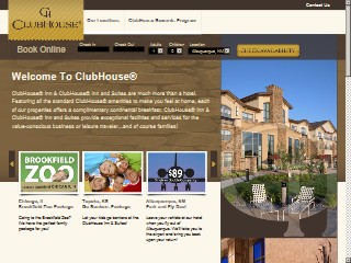 Web site www.clubhouseinn.com, La Quinta Inn Norcross