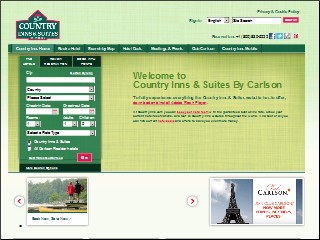 Web site www.countryinns.com, Country Inn & Suite