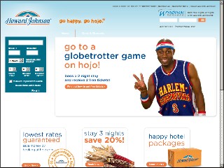 Web site www.hojo.com, Howard Johnson by Wyndham Savannah GA