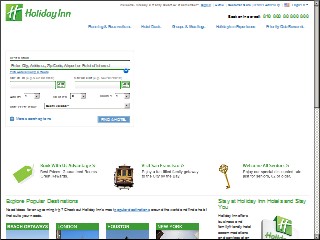 Web site www.holiday-inn.com, Holiday Inn Cartersville