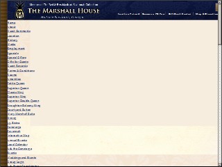 Web site www.marshallhouse.com, The Marshall House