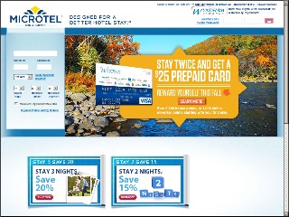 Web site www.microtelinn.com, Microtel Inns & Suites